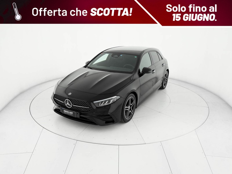 Mercedes Classe A 180 d amg line advanced plus auto diesel nero