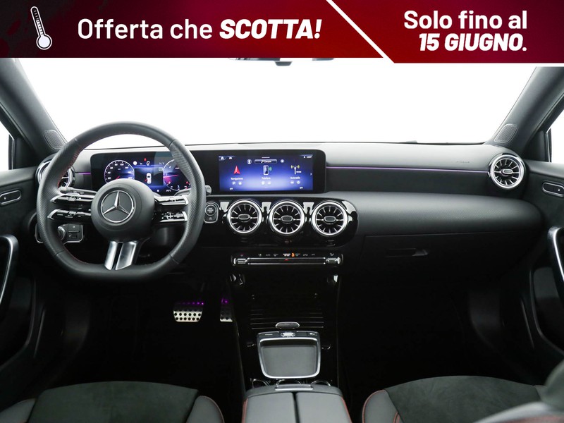 Mercedes Classe A 180 d amg line advanced plus auto diesel nero