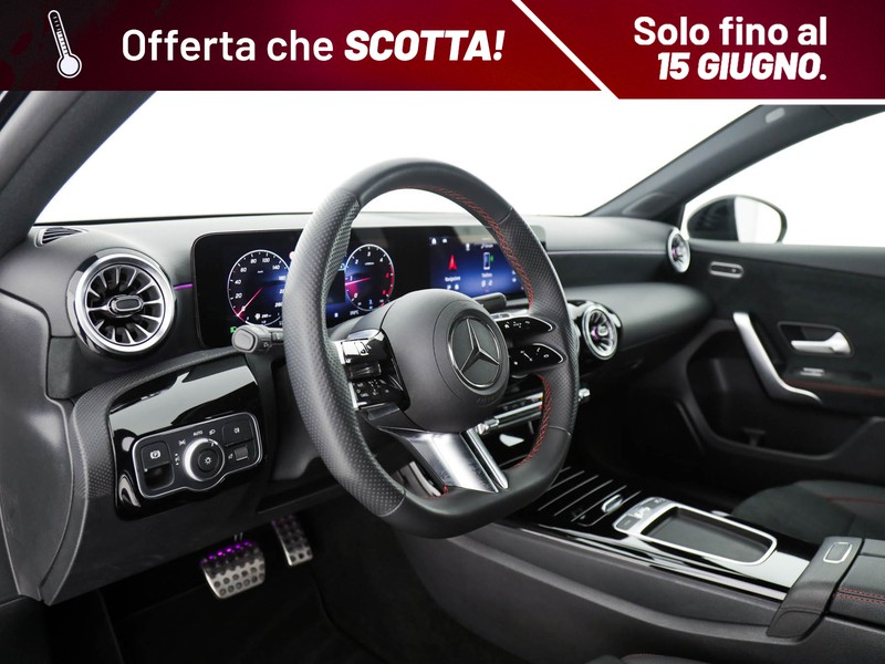 Mercedes Classe A 180 d amg line advanced plus auto diesel nero