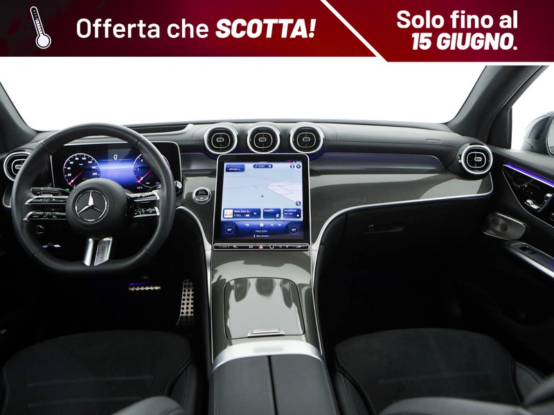 Mercedes GLC Coupè coupe 220 d amg line premium plus 4matic auto ibrido nero