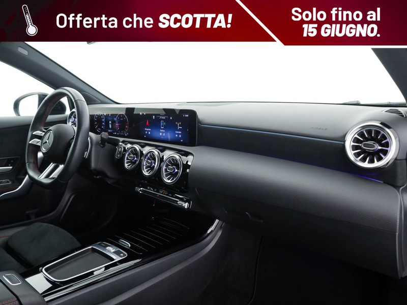 Mercedes Classe A 180 d amg line advanced plus auto diesel nero