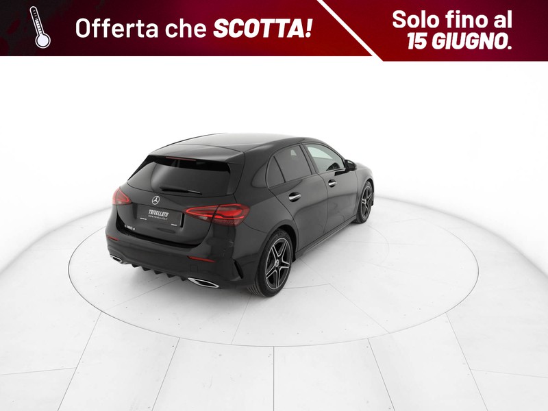 Mercedes Classe A A 180 d AMG Line Advanced Plus auto diesel nero