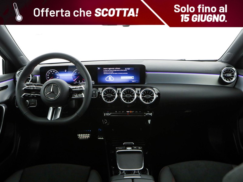 Mercedes Classe A A 180 d AMG Line Advanced Plus auto diesel nero