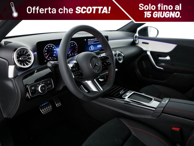 Mercedes Classe A A 180 d AMG Line Advanced Plus auto diesel nero