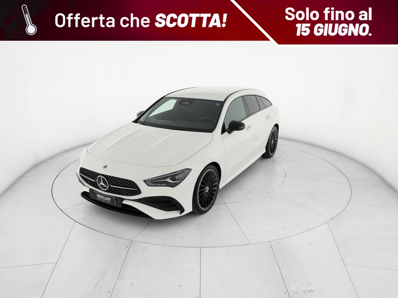 Mercedes CLA Shooting Brake  200 d amg line advanced plus auto diesel bianco