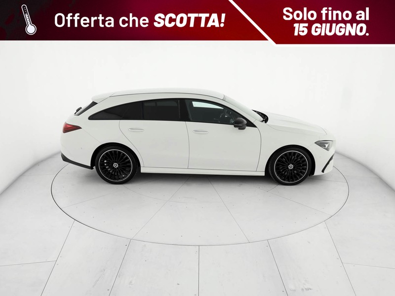 Mercedes CLA Shooting Brake  200 d amg line advanced plus auto diesel bianco