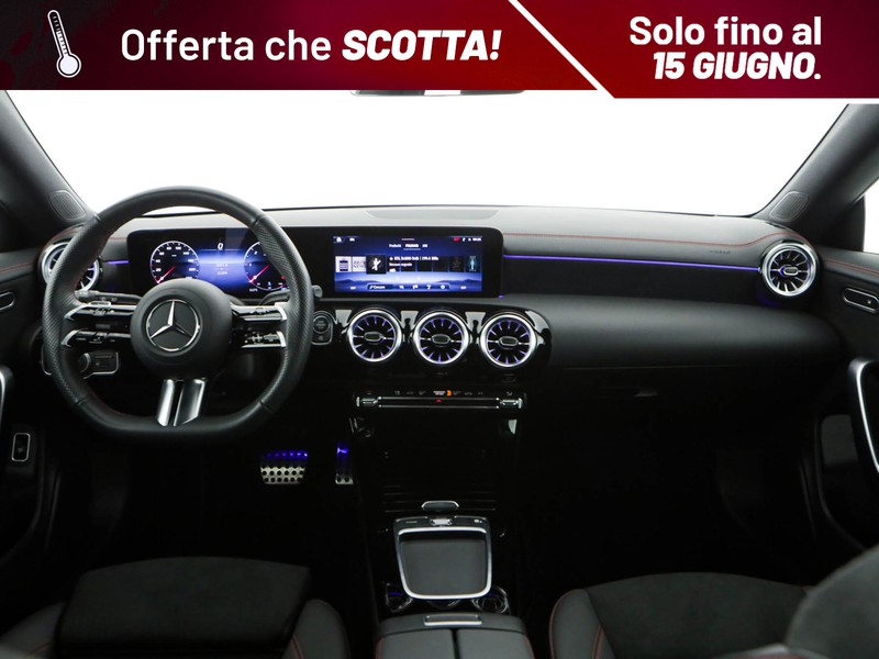 Mercedes CLA Shooting Brake  200 d amg line advanced plus auto diesel bianco