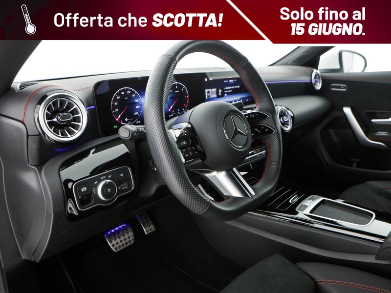 Mercedes CLA Shooting Brake  200 d amg line advanced plus auto diesel bianco