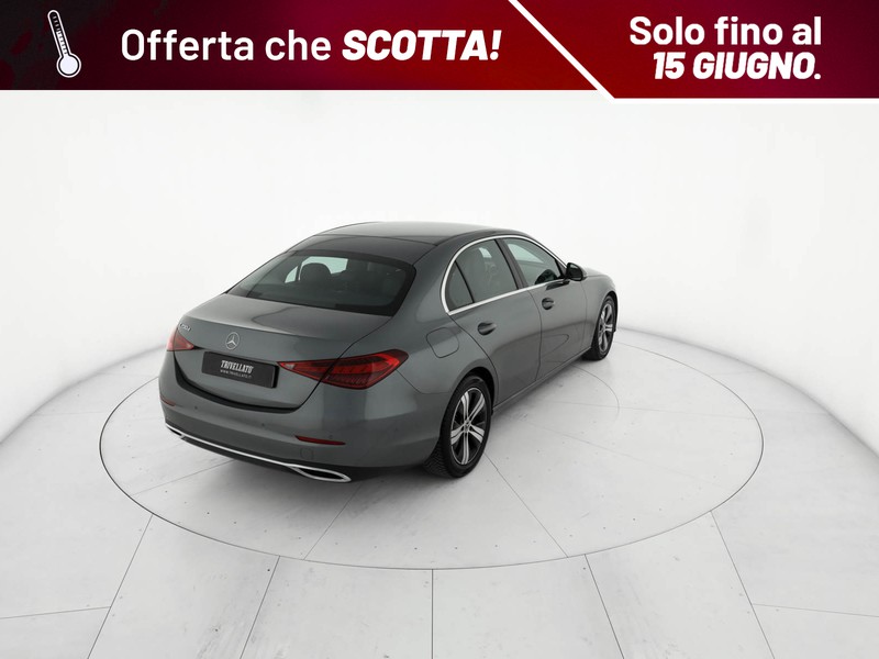 Mercedes Classe C Berlina 200 d mhev premium auto ibrido grigio