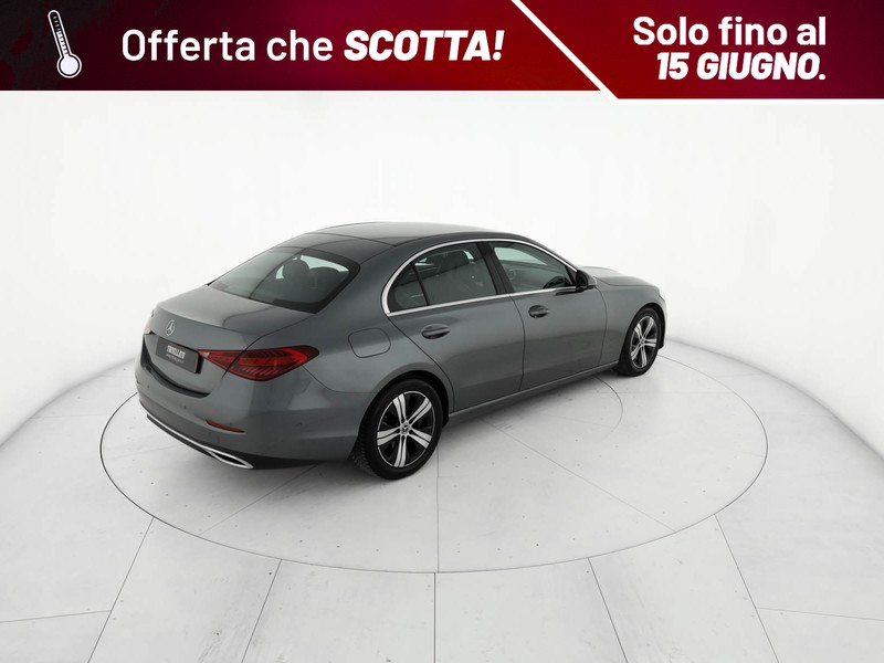 Mercedes Classe C Berlina 200 d mhev premium auto ibrido grigio