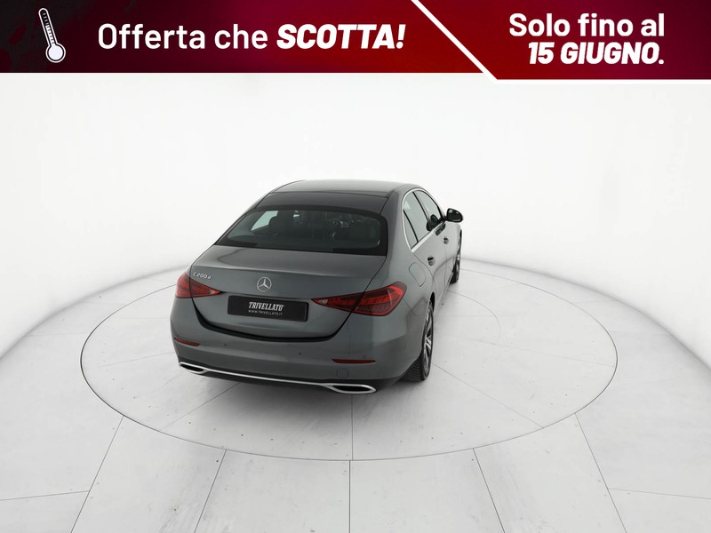 Mercedes Classe C Berlina 200 d mhev premium auto ibrido grigio
