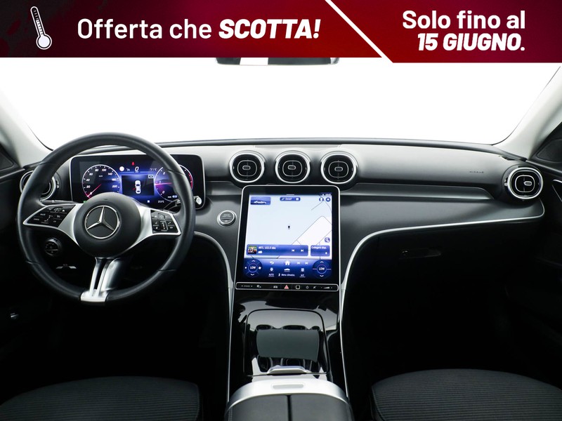 Mercedes Classe C Berlina 200 d mhev premium auto ibrido grigio