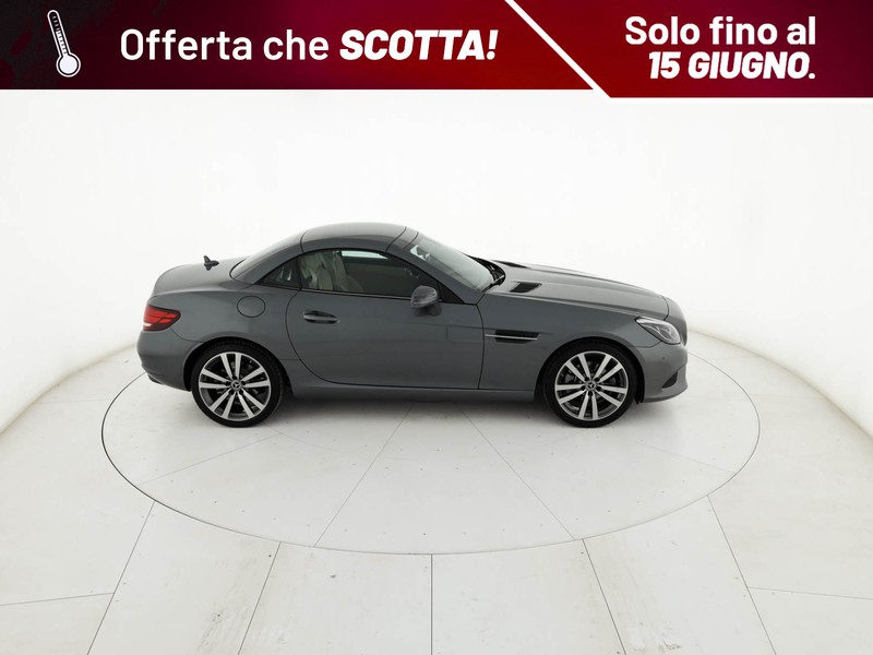 Mercedes SLC slc 180 sport auto benzina grigio