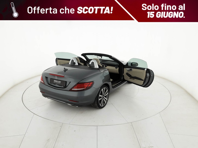 Mercedes SLC slc 180 sport auto benzina grigio