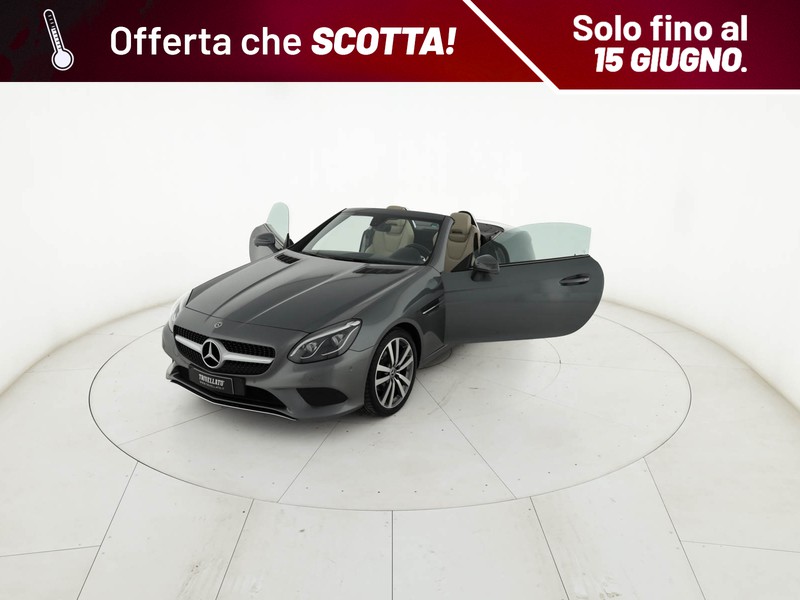 Mercedes SLC slc 180 sport auto benzina grigio