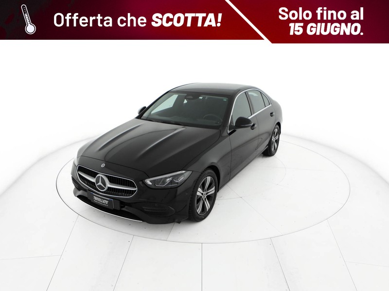 Mercedes Classe C Berlina 200 d mhev advanced auto ibrido nero