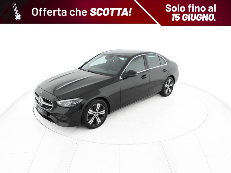 Mercedes Classe C Berlina 200 d mhev advanced auto ibrido nero