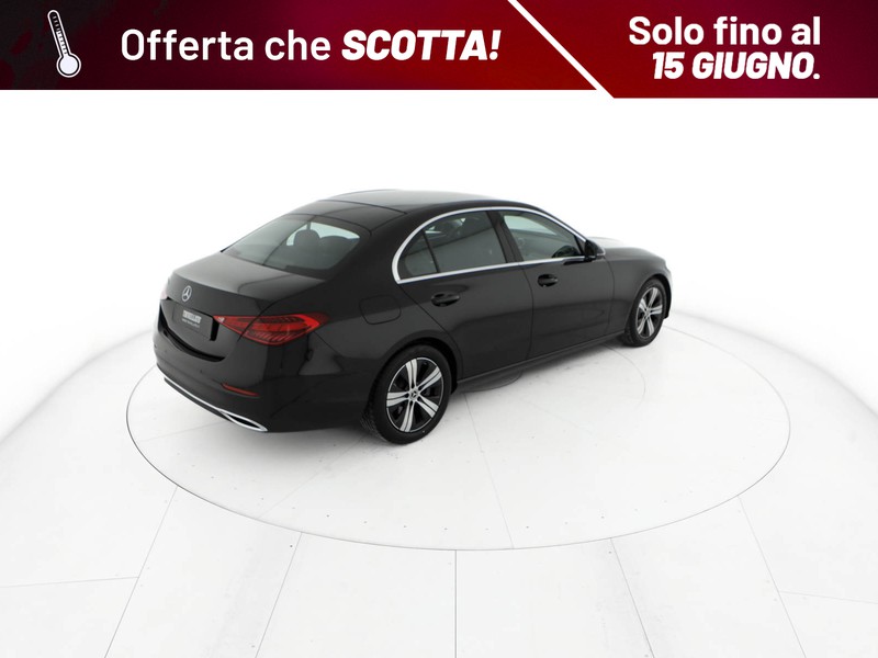 Mercedes Classe C Berlina 200 d mhev advanced auto ibrido nero