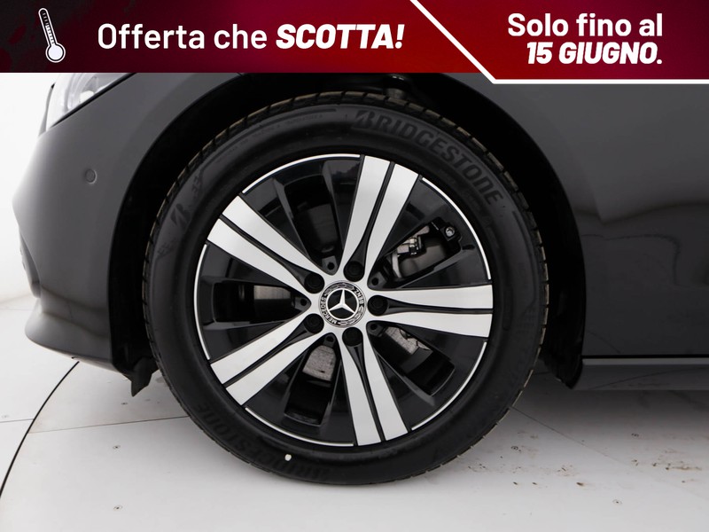 Mercedes Classe C Berlina 200 d mhev advanced auto ibrido nero