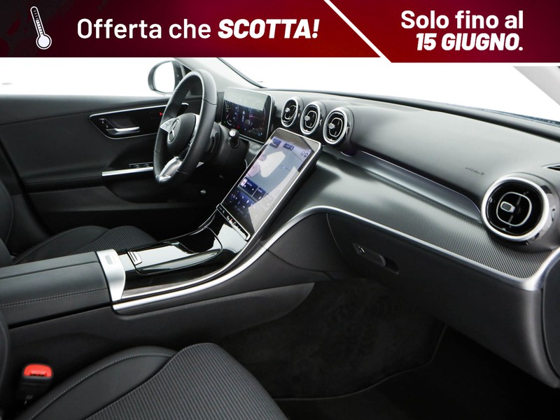 Mercedes Classe C Berlina 200 d mhev advanced auto ibrido nero