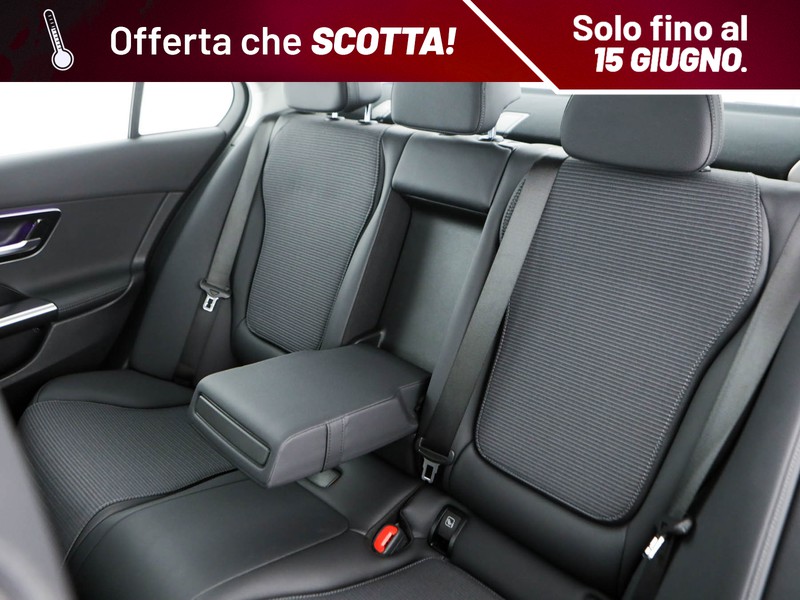Mercedes Classe C Berlina 200 d mhev advanced auto ibrido nero