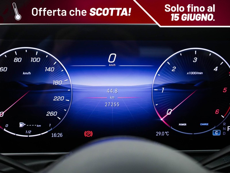 Mercedes Classe C Berlina 200 d mhev advanced auto ibrido nero
