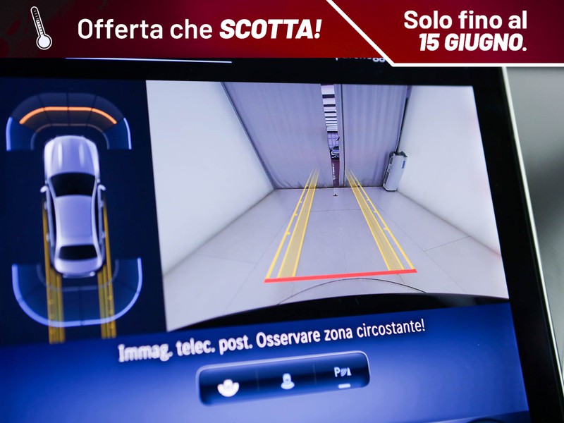 Mercedes Classe C Berlina 200 d mhev advanced auto ibrido nero
