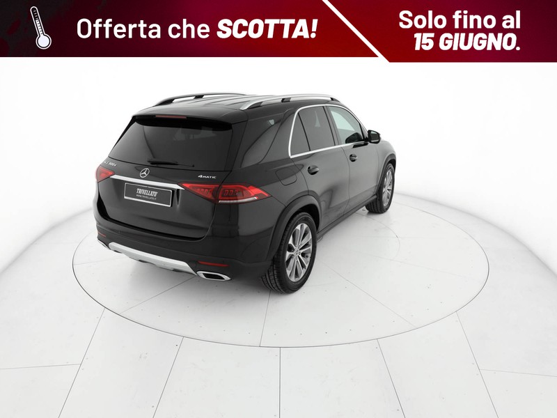 Mercedes GLE gle 300 d mhev sport 4matic auto ibrido nero