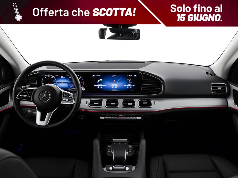 Mercedes GLE gle 300 d mhev sport 4matic auto ibrido nero