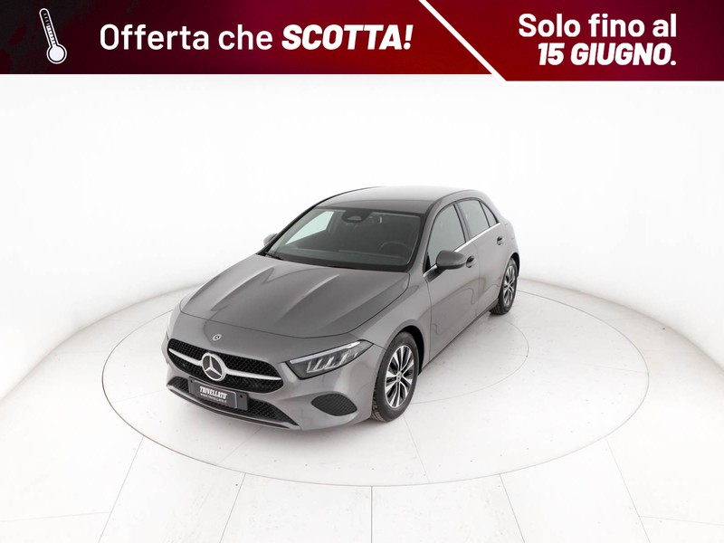 Mercedes Classe A 180 d advanced auto diesel grigio