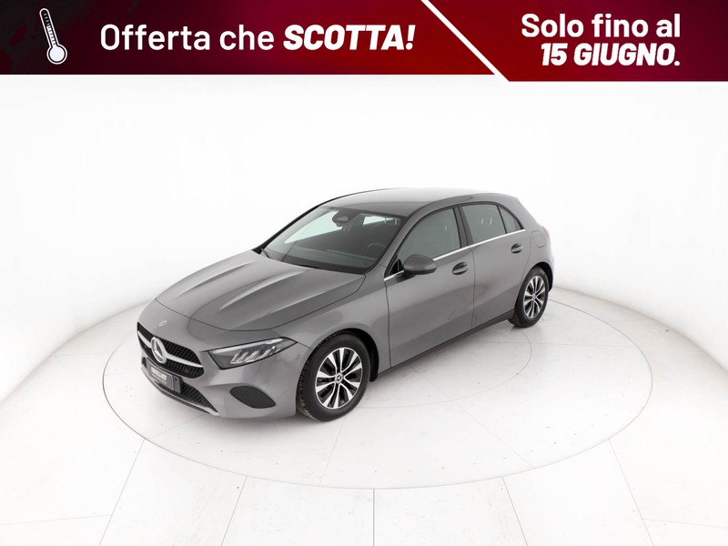 Mercedes Classe A 180 d advanced auto diesel grigio