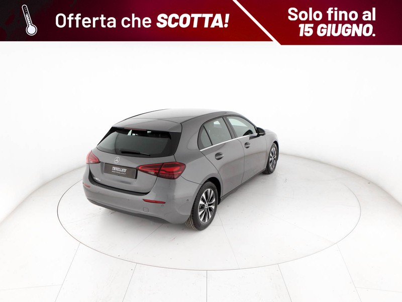 Mercedes Classe A 180 d advanced auto diesel grigio