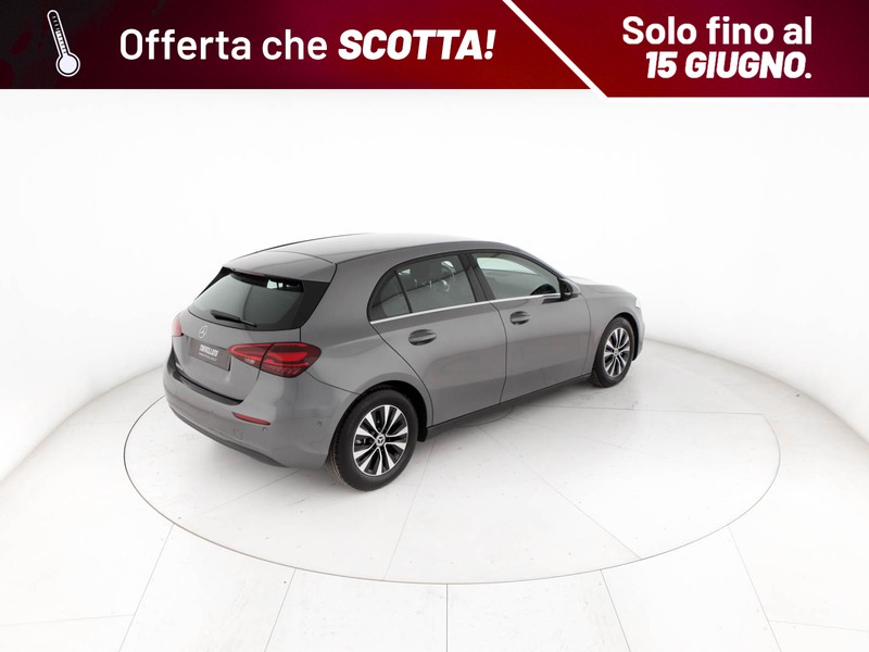 Mercedes Classe A 180 d advanced auto diesel grigio
