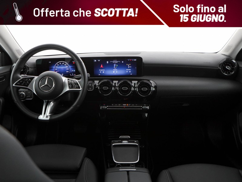 Mercedes Classe A 180 d advanced auto diesel grigio