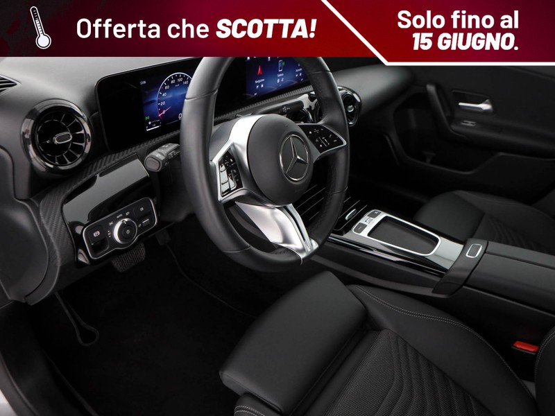 Mercedes Classe A 180 d advanced auto diesel grigio