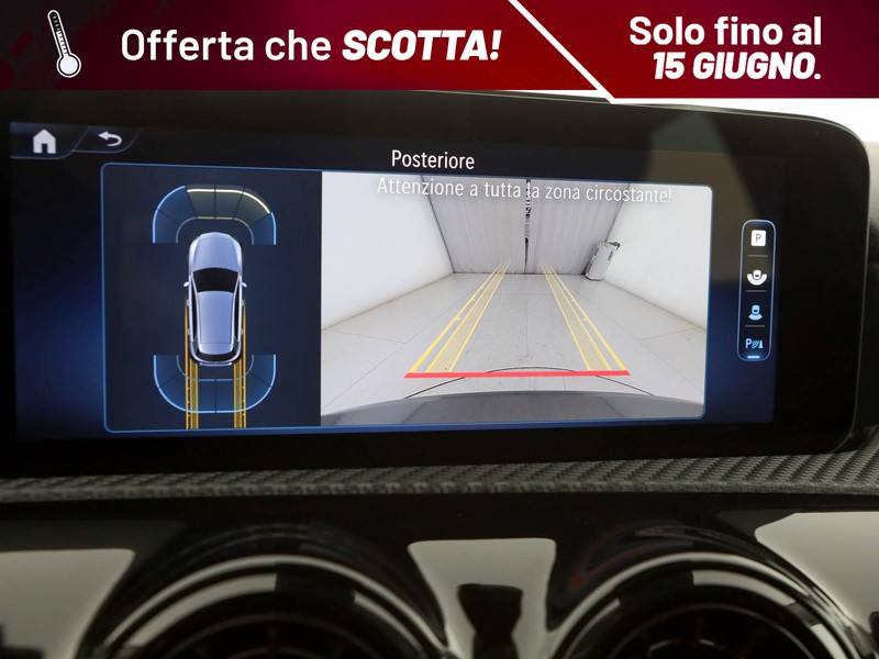 Mercedes Classe A 180 d advanced auto diesel grigio