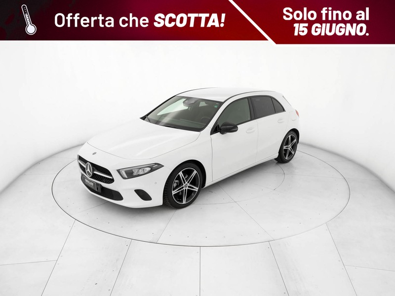 Mercedes Classe A 180 d sport auto diesel bianco
