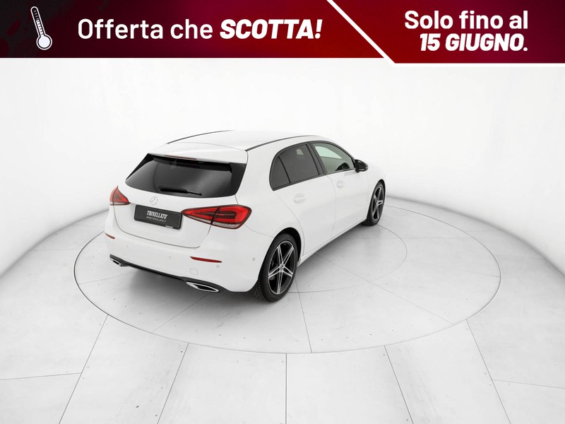 Mercedes Classe A 180 d sport auto diesel bianco