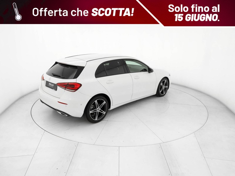 Mercedes Classe A 180 d sport auto diesel bianco