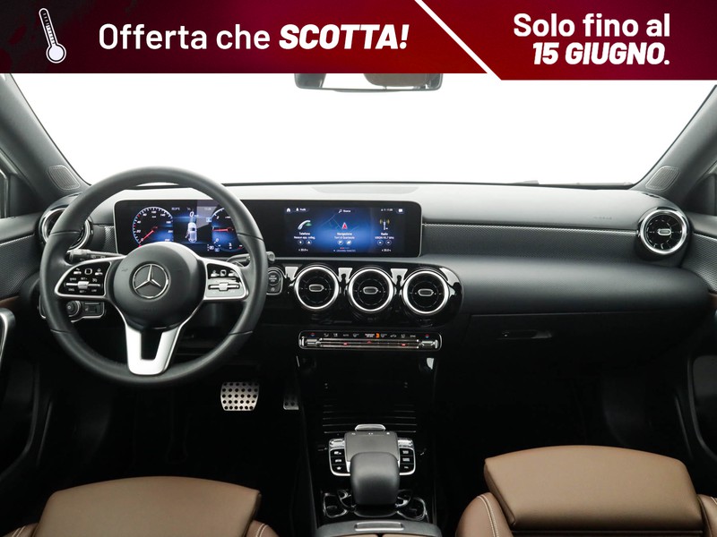 Mercedes Classe A 180 d sport auto diesel bianco