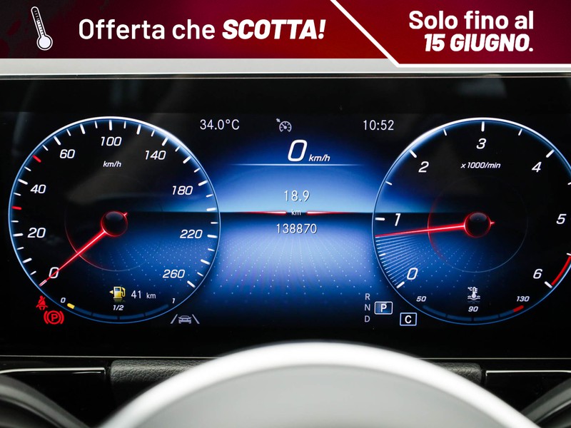 Mercedes Classe B 200 d sport plus auto diesel grigio