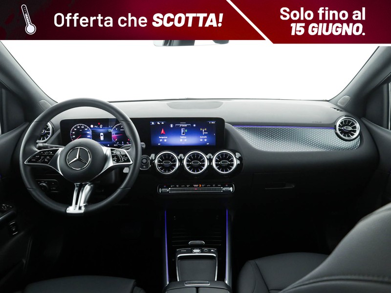 Mercedes Classe B 180 d progressive advanced plus auto diesel nero