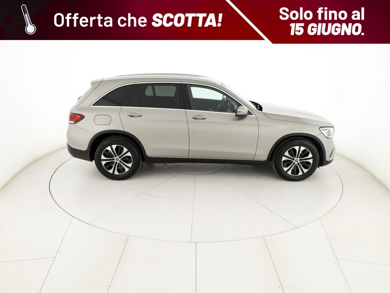 Mercedes GLC 220 d sport 4matic auto diesel argento