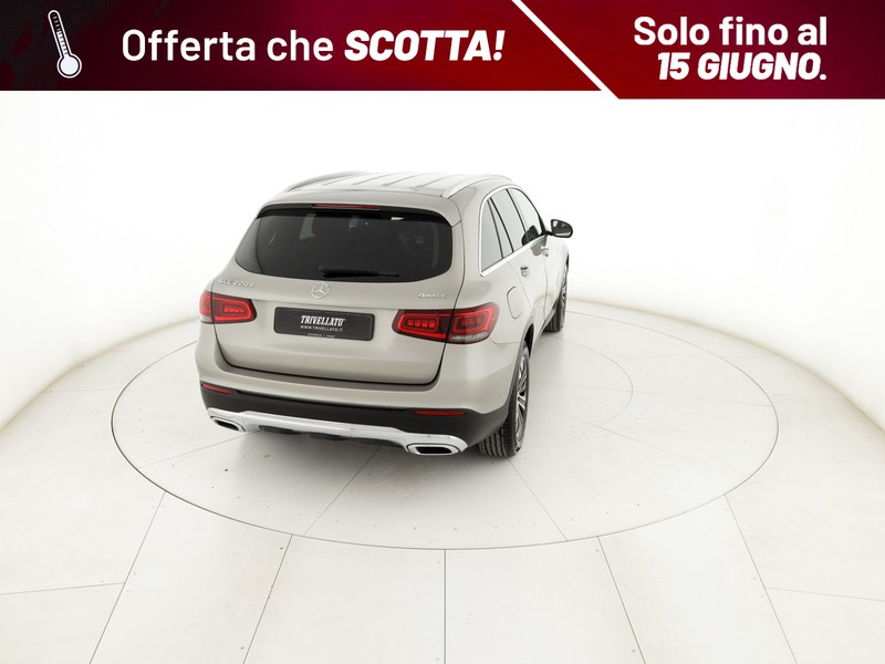 Mercedes GLC 220 d sport 4matic auto diesel argento