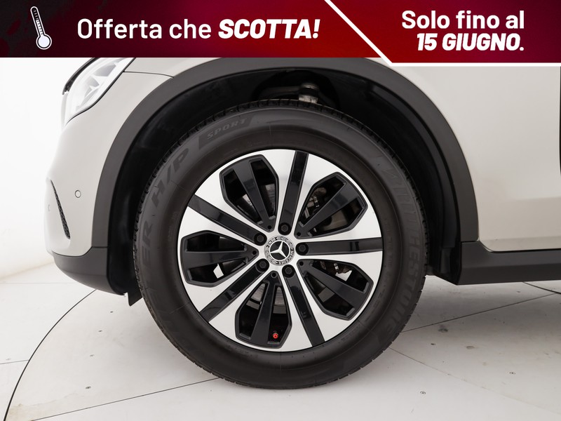 Mercedes GLC 220 d sport 4matic auto diesel argento