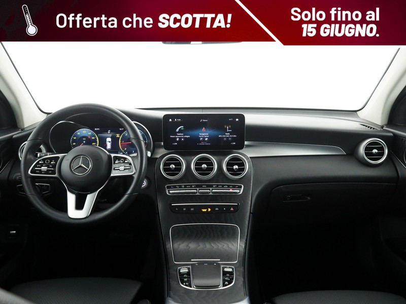 Mercedes GLC 220 d sport 4matic auto diesel argento