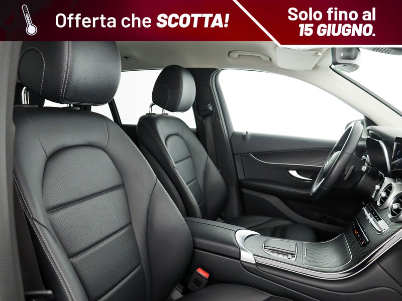 Mercedes GLC 220 d sport 4matic auto diesel argento