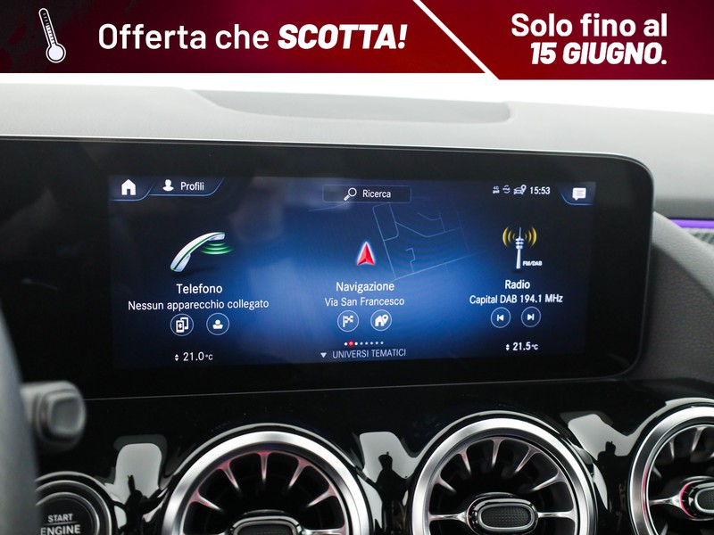 Mercedes GLA 250 e phev (eq-power) premium auto ibrido nero