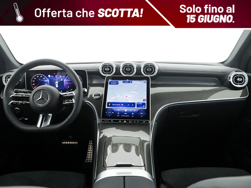 Mercedes GLC 300 d amg line premium 4matic auto ibrido grigio