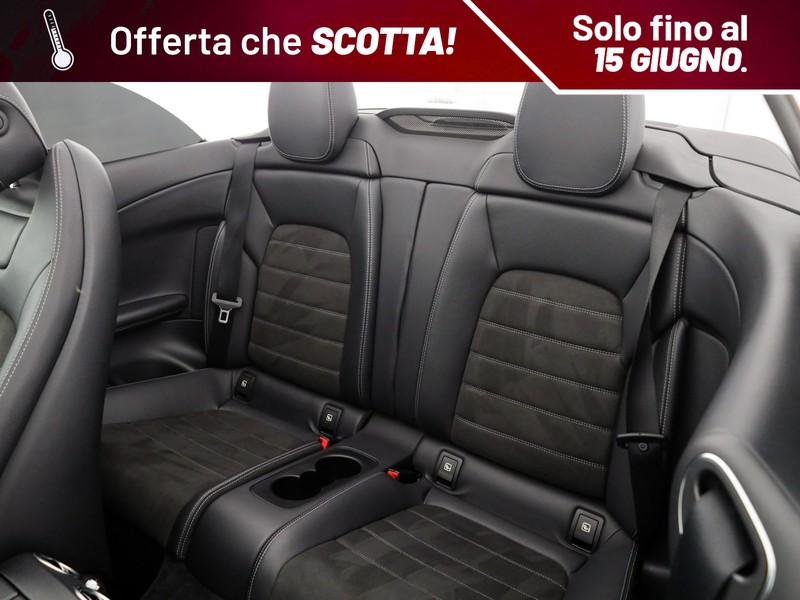 Mercedes Classe C Cabrio cabrio 220 d premium auto diesel bianco